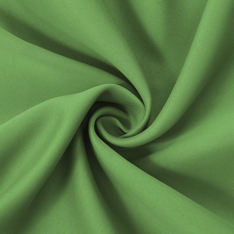 LEMOMO Light Green Blackout Curtains/42 x 84 Inch/Set of Two Panels Grommet Bedroom Curtains - Image 5
